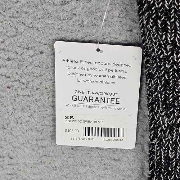 Athleta Pinewood Merino Wool Long Sweater Dress NWT Size XS $108 - Picture 3 of 9